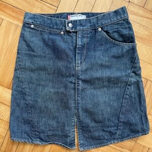 Levi's® skirt jeans skirt size S, engineered denim
